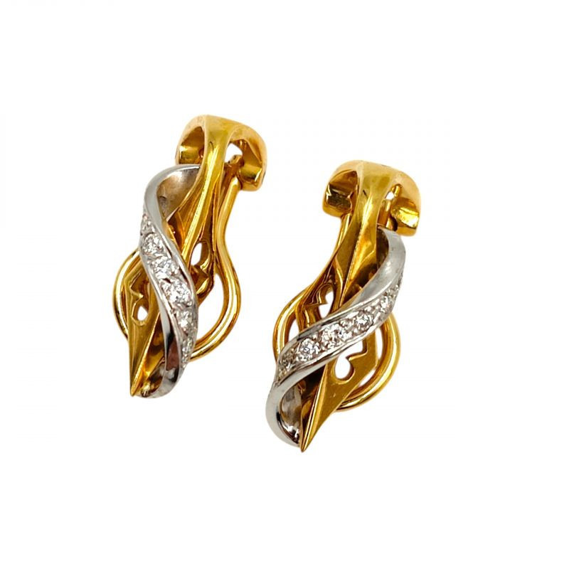B.O OR 18K DTS 4.86GR A CLIPS 2CM