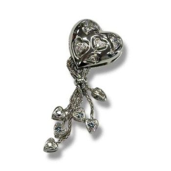 PENDENTIF OR 18K 13.84GRS DMTS 5.4X2.1CM