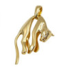 PENDENTIF OR 18CT PANTHERE 27.60GR DMT 3X5.2CM
