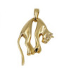 PENDENTIF OR 18CT PANTHERE 27.60GR DMT 3X5.2CM