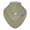 SAUTOIR CHOPARD HAPPY HEARTS 3 BRILLANTS 120CM FULL SET