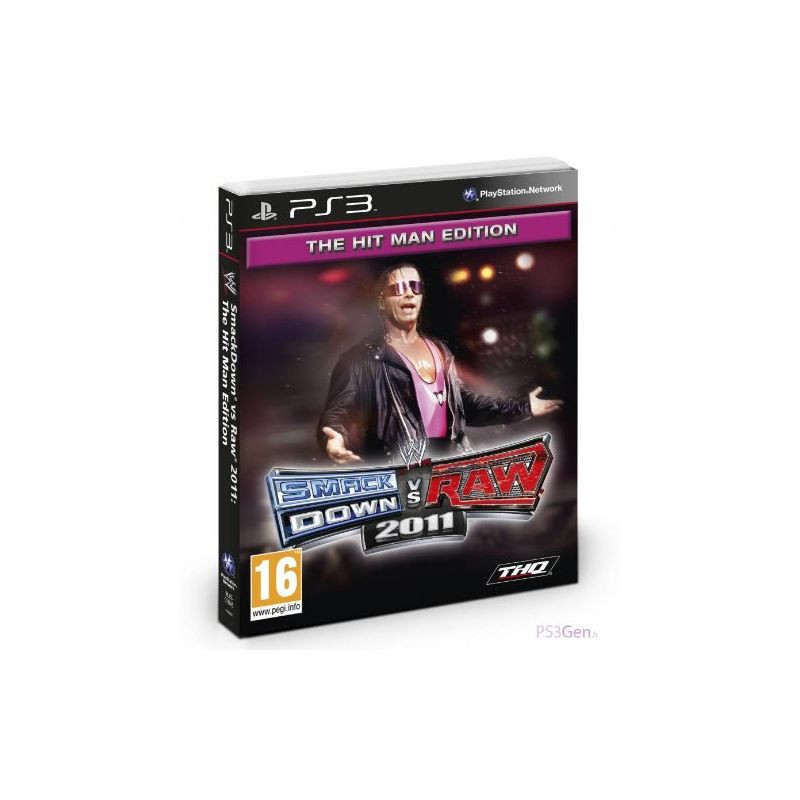 WWE SMACKDOWN VS RAW 2011 THE HIT MAN EDITION - PS3