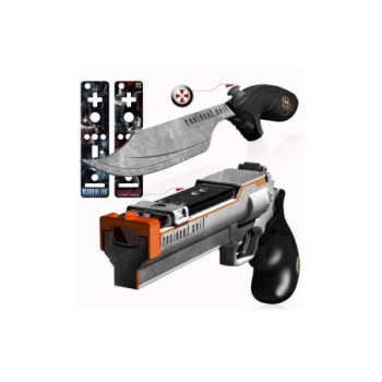 RESIDENT EVIL MAGNUM BLASTER AND KNIFE SET - NINTENDO WII