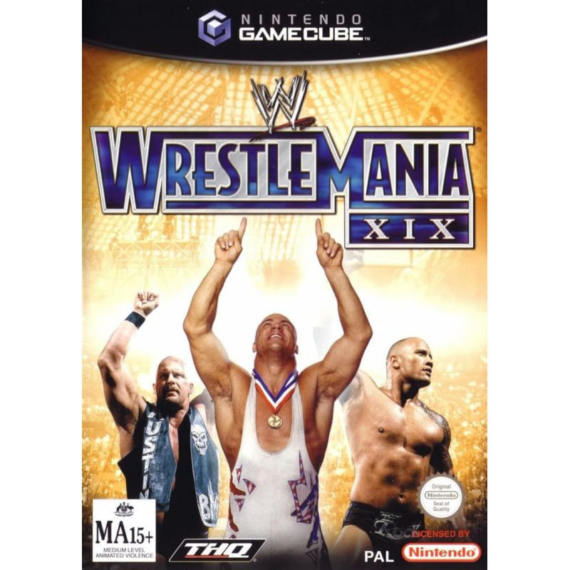 WWE WRESTLE MANIA XIX - GAMECUBE
