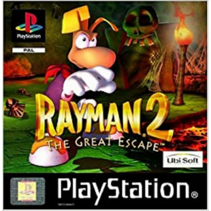 RAYMAN 2 THE GREAT ESCAPE - PS1
