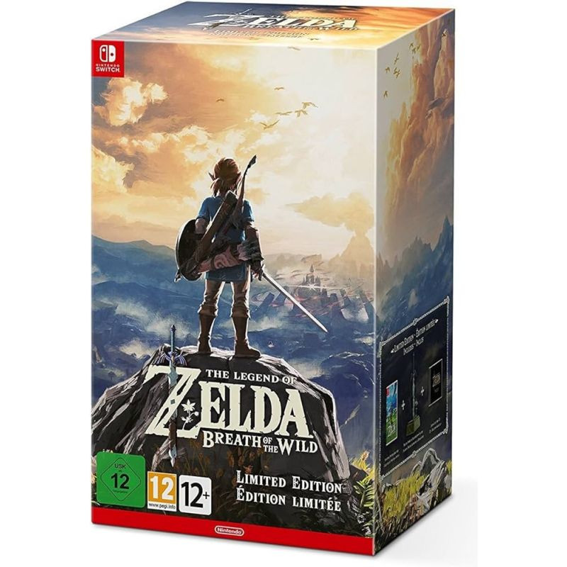 THE LEGEND OF ZELDA BREATH OF THE WILD EDITION LIMITEE - SWITCH