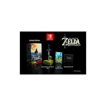 THE LEGEND OF ZELDA BREATH OF THE WILD EDITION LIMITEE - SWITCH