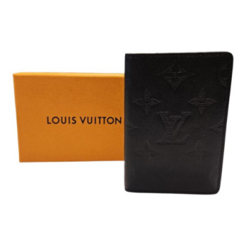 LOUIS VUITTON Organizer de poche Cuir Monogram Shadow M62899