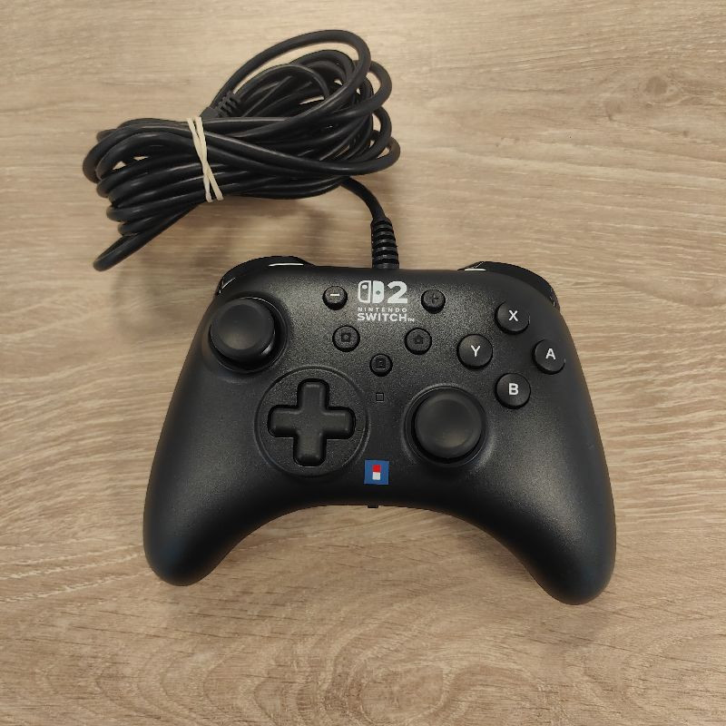 Manette filaire HORIPAD Turbo (Noir) pour Nintendo Switch 2