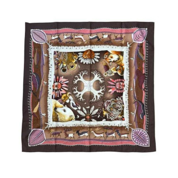 CARRE HERMES 90CM LA VIE DU GRAND NORD