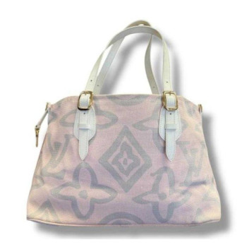 LOUIS VUITTON SAC CABAS TAHITIENNE TOILE ROSE