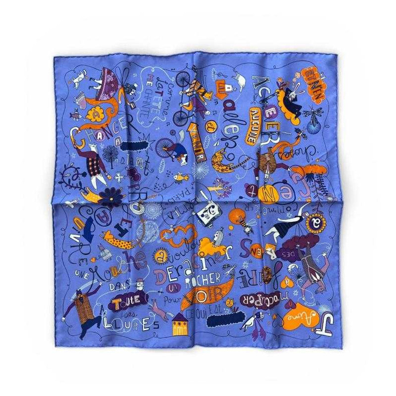 HERMES GAVROCHE LES CONFESSIONS 45CM