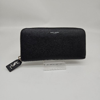 PORTFEUILLES YSL EN CUIR NOIR