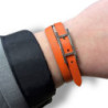 BRACELET HERMES BEAPPI DOUBLE TOUR S T2 BOITE