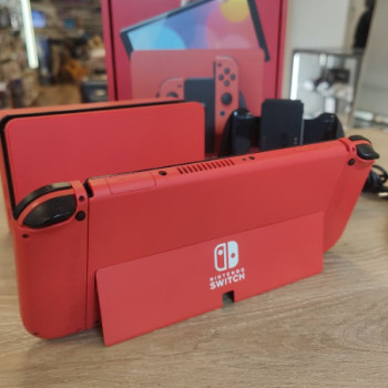 CONSOLE NINTENDO SWITCH OLED ROUGE