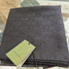 GUCCI ECHARPE GG LAINE ET SOIE NOIRE