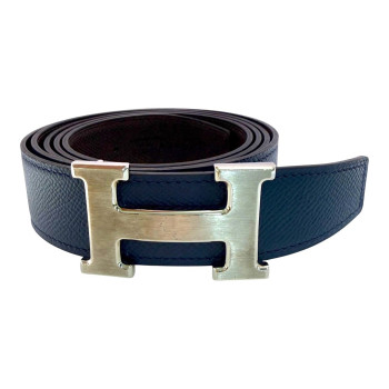 CEINTURE HERMES H BLEU  T110