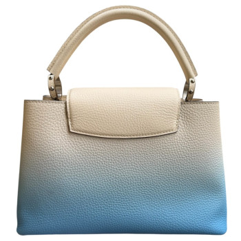 Sac Louis Vuitton Capucines MM Taurillon Ombré Blue & Facture 2021