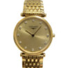 LONGINES LA GRANDE CLASSIQUE DE LONGINES DIAMOND (1/10 CT. T.W.) GOLD PVD BRACELET WATCH 29MM