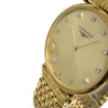 LONGINES LA GRANDE CLASSIQUE DE LONGINES DIAMOND (1/10 CT. T.W.) GOLD PVD BRACELET WATCH 29MM