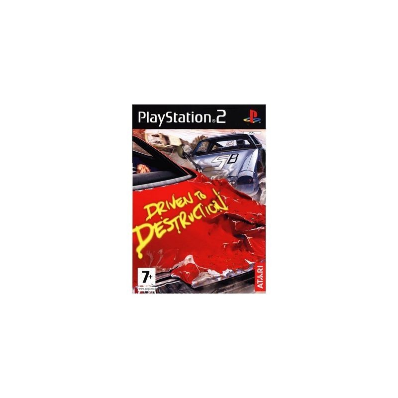 Driven to Destruction PS2 + NOTICE