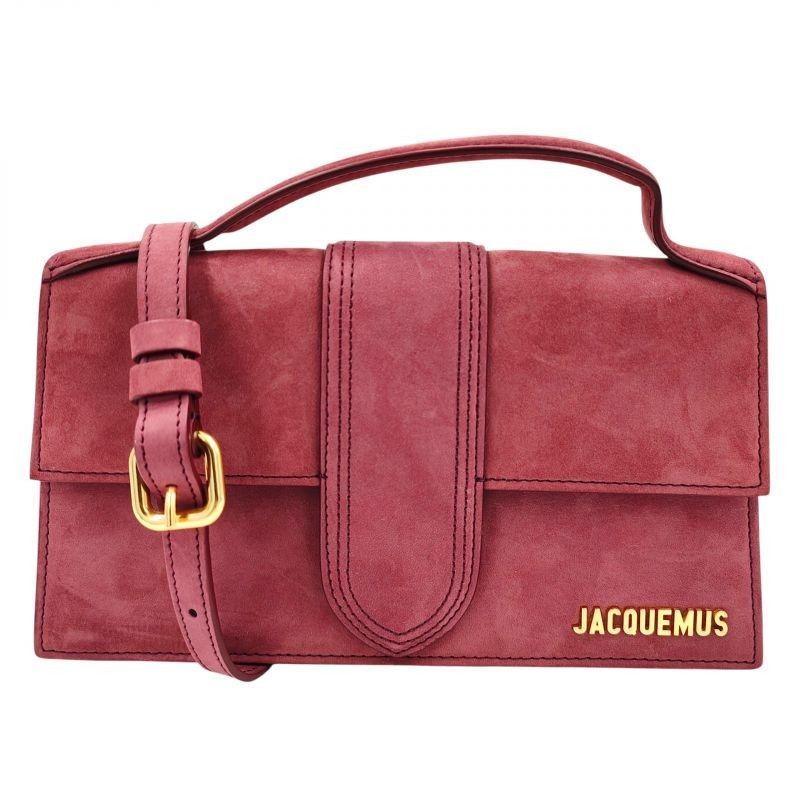 JACQUEMUS LE GRAND BAMBINO NUBUCK ROSE