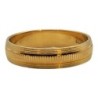 BAGUE OR 22CT 4.5GR T56 + Certificat