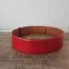 CEINTURE CELINE VINTAGE 70CM ROUGE 