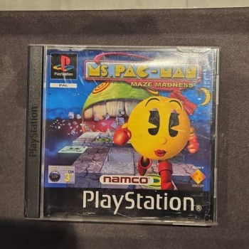 MS PACMAN MAZE MADNESS PS1
