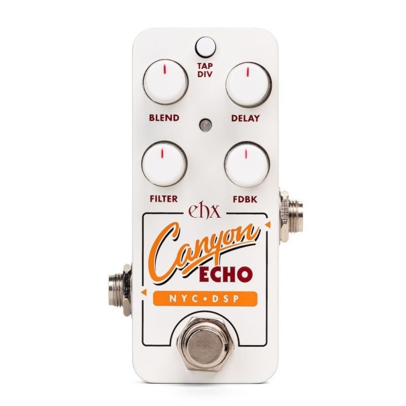 Electro Harmonix Pico Canyon Echo Delay Guitar Effects Pedal with 3 Second Delay Time