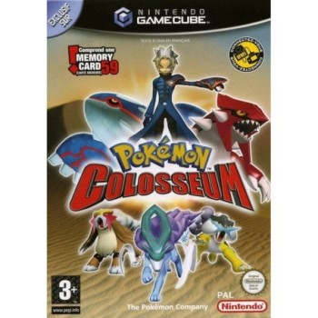 POKEMON COLOSSEUM - GAMECUBE (SANS CARTE MEMOIRE)