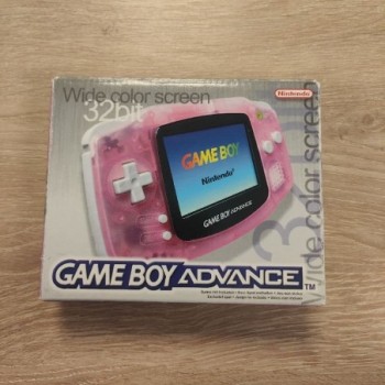 NINTENDO GBA ROSE AVEC BOITE AGB-001