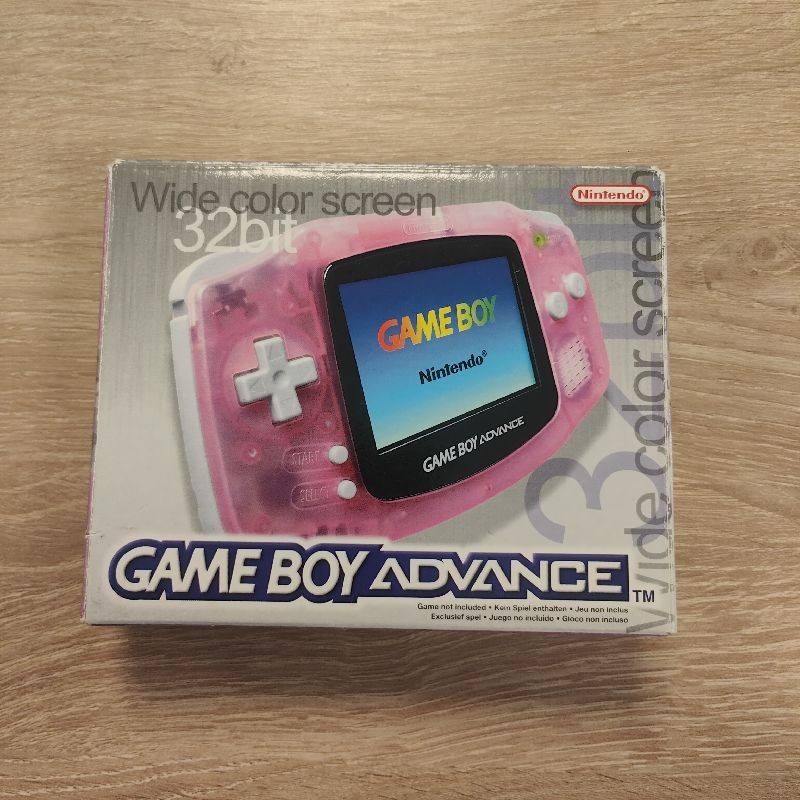 NINTENDO GBA ROSE AVEC BOITE AGB-001