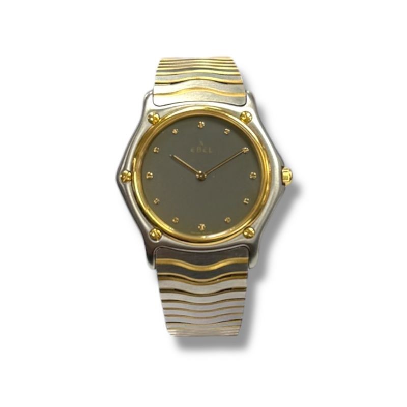 MONTRE EBEL WAVE CLASSIC 31MM OR ACIER QUARTZ