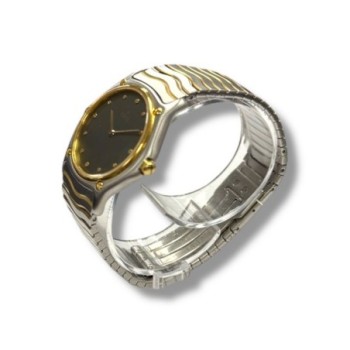MONTRE EBEL WAVE CLASSIC 31MM OR ACIER QUARTZ