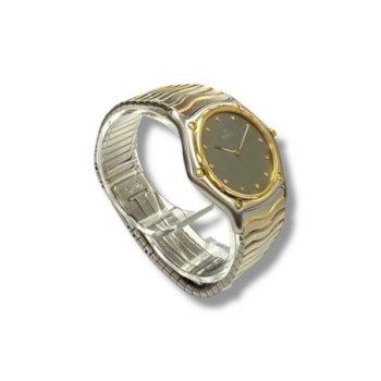 MONTRE EBEL WAVE CLASSIC 31MM OR ACIER QUARTZ