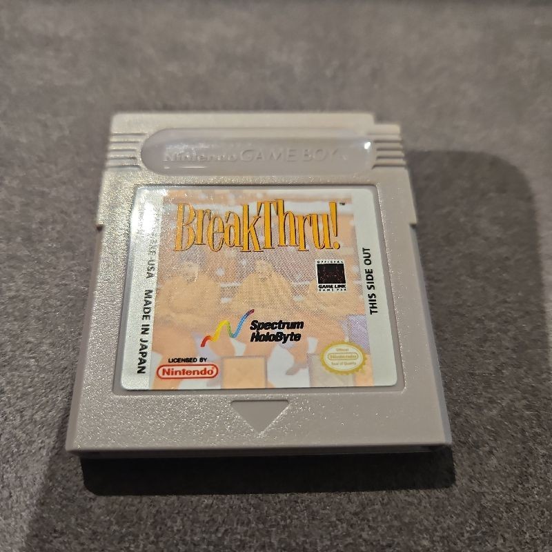 BREAKTHRU ! - GAME BOY (CARTOUCHE SEULE)