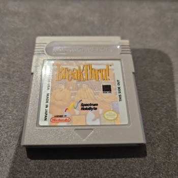 BREAKTHRU ! - GAME BOY (CARTOUCHE SEULE)