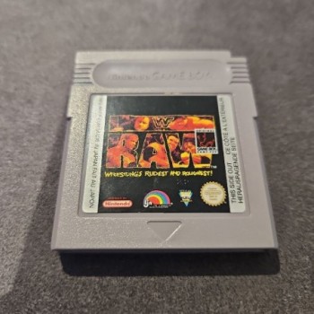 WWF RAW  - GAMEBOY (CARTOUCHE SEULE)