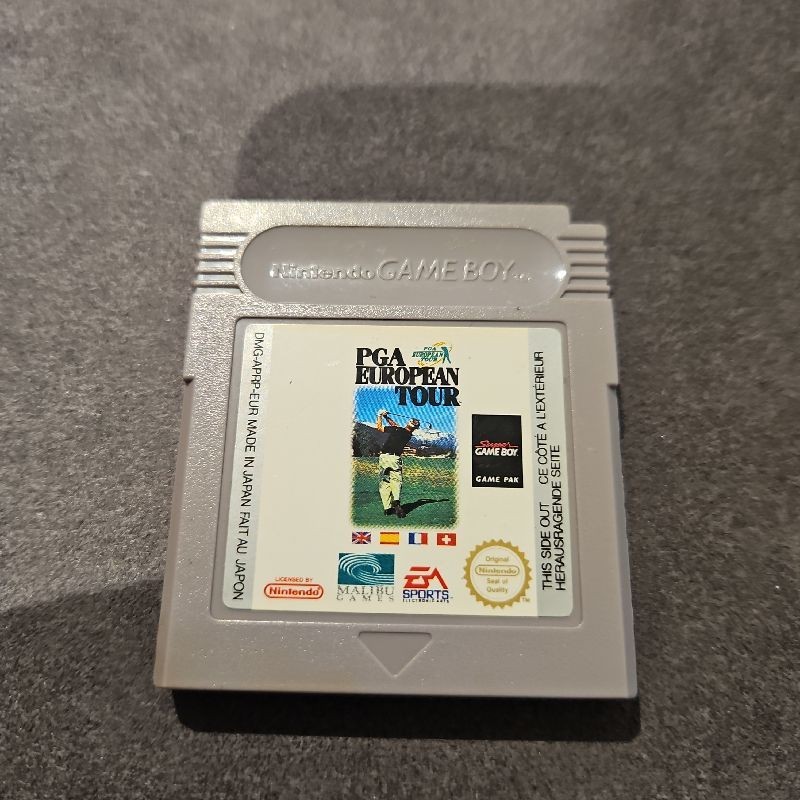 PGA EUROPEANM TOUR - GAMEBOY (CARTOUCHE SEULE)