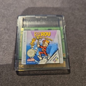 SPIROU THE ROBOT INVASION - GAMEBOYCOLOR (CARTOUCHE SEULE)