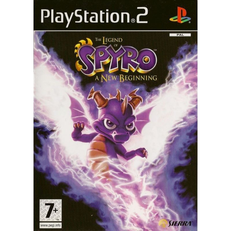 THE LEGEND OF SPYRO A NEW BEGINNING - PS2