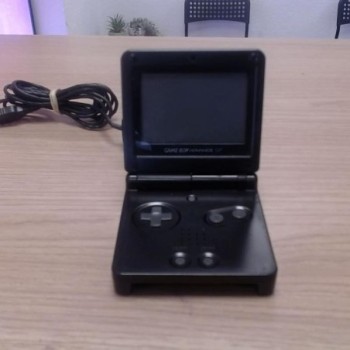 GAMEBOY ADVANCE SP NOIR + CHARGEUR