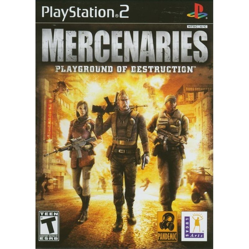 MERCENARIES PLAYGROUND OF DESTRUCTION - PS2