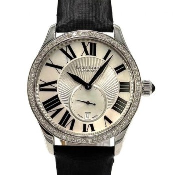 Montre Louis Erard Emotion Automatique & Diamants 40mm +Facture ref 92310SE01