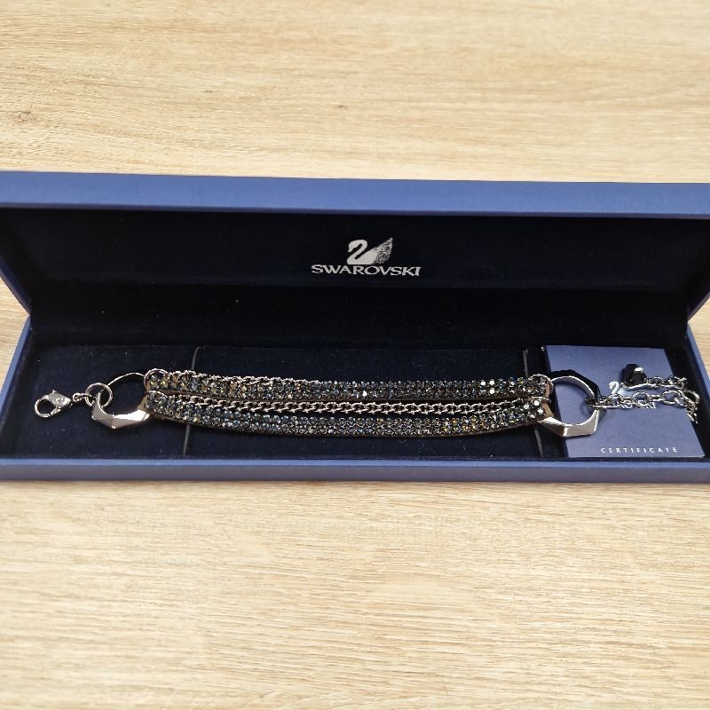 BRACELET SWAROVSKI DUEL JAUNE NOIR