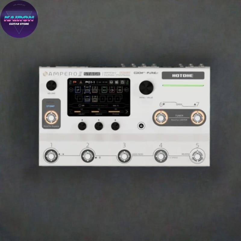 Hotone Ampero II Stage Mp-380 Amp Modeler & Effects Processor + ETUI