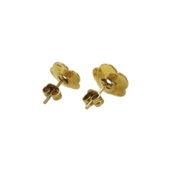 BOUCLE OREILLE OR 750 2.72GRS + PIERRE