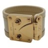 BRACELET LOUIS VUITTON LOCKIT CUIR SUHALI