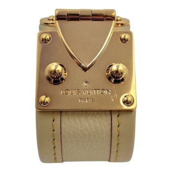 BRACELET LOUIS VUITTON LOCKIT CUIR SUHALI